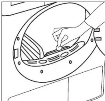 BLOMBERG TKF 7451 W10 - Rengøring af sensorerne - 1