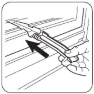 ROSENLEW RJP3541V - Afrimning af køleskabet - 2