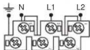 INDESIT I 64 I MH6A/SK - Virransyöttöjohdon asennus - 3