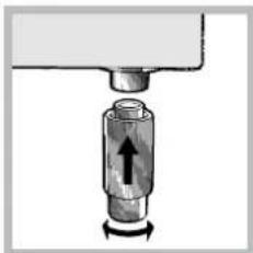 INDESIT I 64 I MH6A/SK - Nivellering - 3
