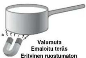 Valurauta Emaloitu teräs Erityinen ruostumaton