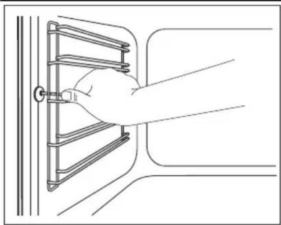 Husqvarna-Electrolux QSI6132X - Borttagning av ugnstegarna - 1