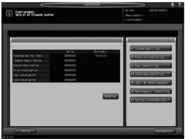 Funkt (anspru) Veig et af folgende punter Total letter for fakt 0000000 Endset Rapier teller 0000000 Output Rapier teller 0000000 Print-total letter 0000000 Rapi-total letter 0000000 Sum-total letter 0000000 Transferer 81 Systematic lifting 82 Funnt cost netting 83 Rapi. Endfilling 84 Sarnings netting 85 Just. of later required 86 Runners - endfilling 87 Burting & kenter needs list A1: Systematic lifting Systematic