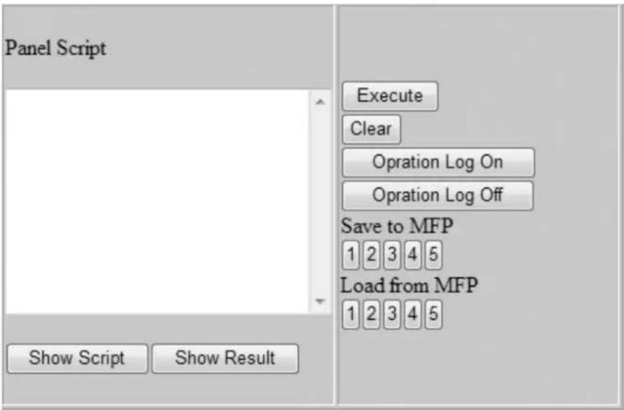 KONICA MINOLTA Bizhub PRO 951 - Styring af maskinen via en browser: Remote Panel - 3
