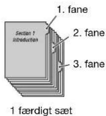 1. fane 2. fane 3. fane Section 1 Introduction 1 færdigt sæt