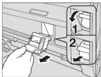 KONICA MINOLTA Bizhub PRO 951 - Påfyldning af hæfteklammer i Efterbehandler FS-532 til saddelhæftning - 4
