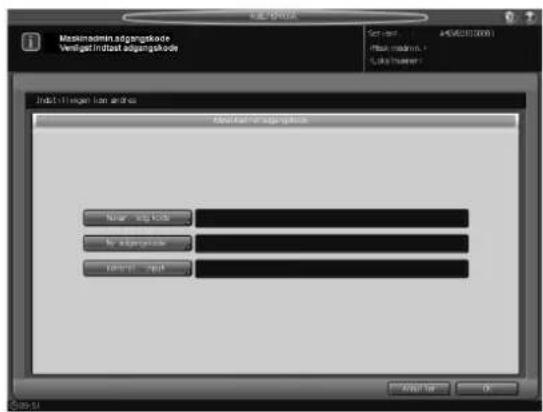 Massinadmin adgangskode Verügelindust adgangskode Set option: 40% (2000) (New version: 1) (Only version: 1) Index Stringer: 100 New: 100 No: 100 Target: 100 OK Cancel