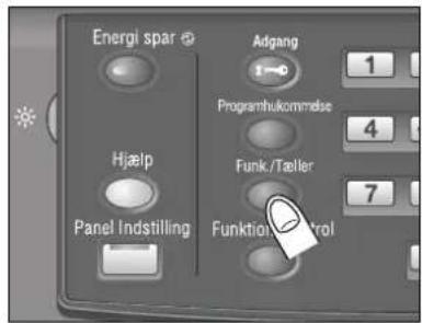 Energi spar Hjælp Panel Indstilling Adgang Programhukommelse Funk./Taller Funktions Control