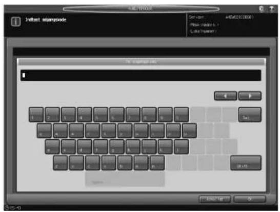KONICA MINOLTA Bizhub PRO 951 - [03 Kontostyring] - [01 Registrering af kontostyring] - 6
