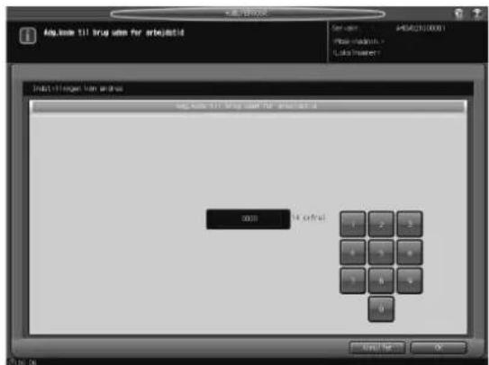 Amp.kmml till drug when for arbojdatid Set user: A40420100001 Please monitor. Data transfer? Initial Insges van ochus Amp.kmml till drug when for arbojdatid 0000 Is control: OK Cancel