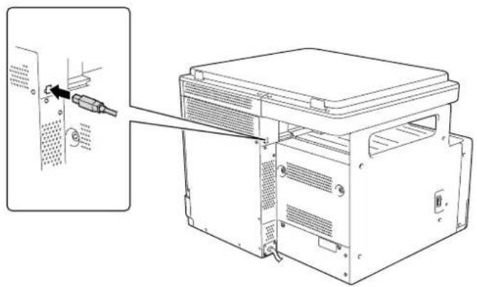 KONICA MINOLTA Bizhub 164 - Forbindelse til computeren - 1