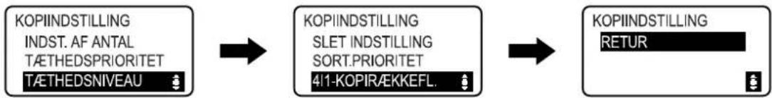 KONICA MINOLTA Bizhub 164 - [KOPIINDSTILLING] - 2