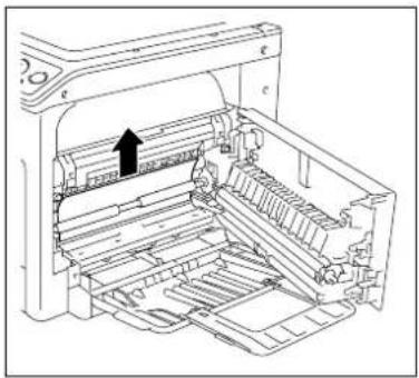 KONICA MINOLTA Bizhub 164 - Fjernelse af papirstop ved papiroptagningssektionen - 1