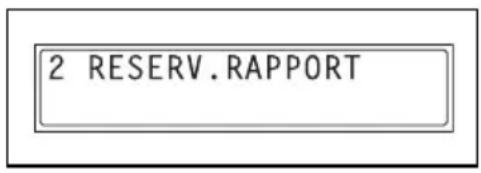 2 RESERV.RAPPORT
