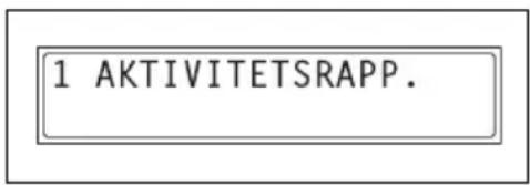 1 AKTIVITETSRAPP.