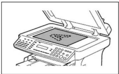 KONICA MINOLTA Bizhub 160f - Positionering af meget gennemsigtige originaler - 1