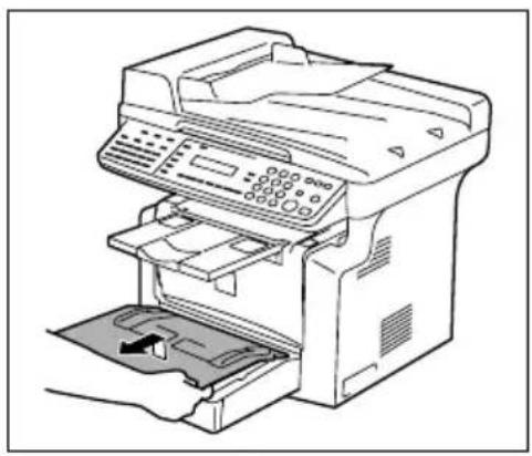 KONICA MINOLTA Bizhub 160f - Ilægning af papir i kassette 1 - 1