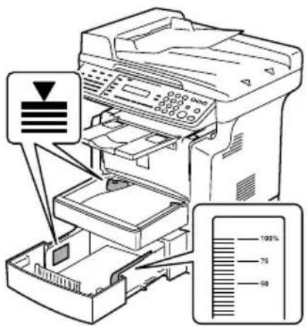 KONICA MINOLTA Bizhub 160f - Ilægning af papir - 2
