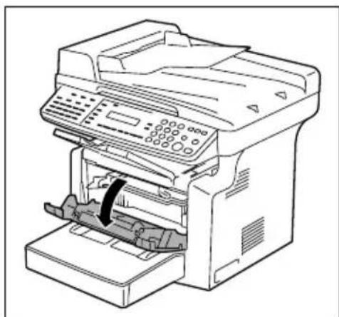KONICA MINOLTA Bizhub 160f - Afhjælpning af papirstop i maskinen - 1