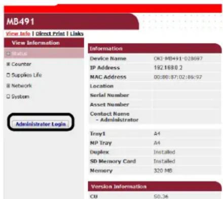 OKI MB461dn - Reference - 2