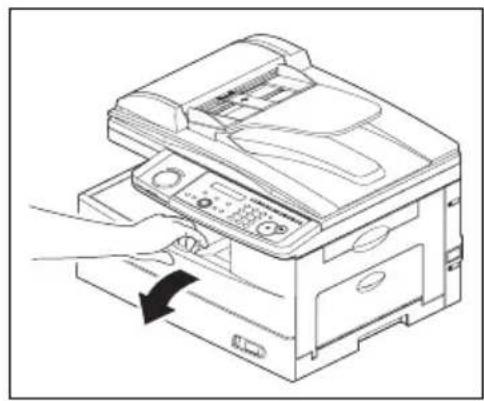 KONICA MINOLTA Bizhub 130f - Udskiftning af tonerpatronen - 1