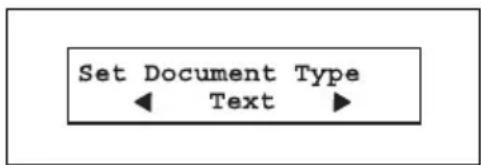 Set Document Type ◀ Text ▶