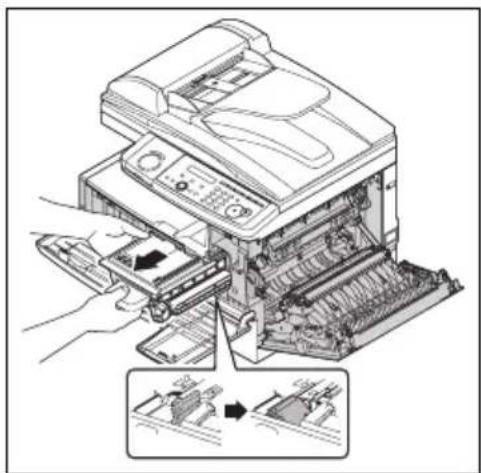 KONICA MINOLTA Bizhub 130f - Udskiftning af tromleenheden - 1