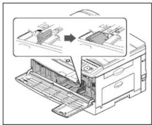 KONICA MINOLTA Bizhub 130f - Udskiftning af tonerpatronen - 2