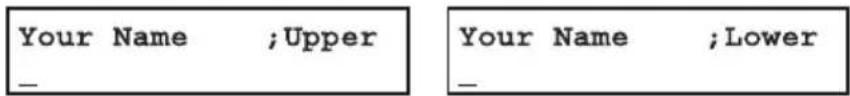 Your Name ; Upper _ Your Name ; Lower _