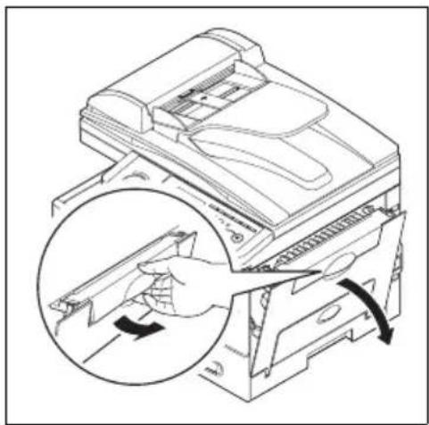 KONICA MINOLTA Bizhub 130f - Installation af tromle og tonerpatron - 1