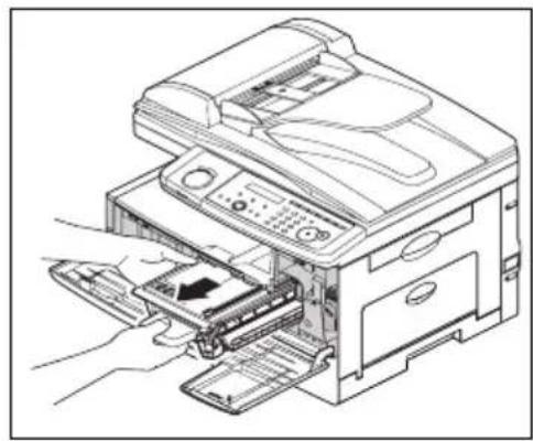 KONICA MINOLTA Bizhub 130f - Udskiftning af tonerpatronen - 3