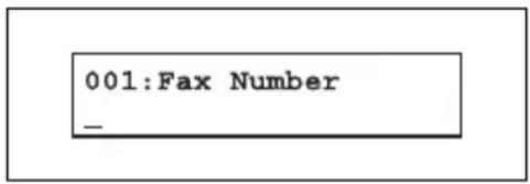 001:Fax Number _