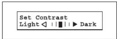 Set Contrast Light ◀ || | | ▶ Dark