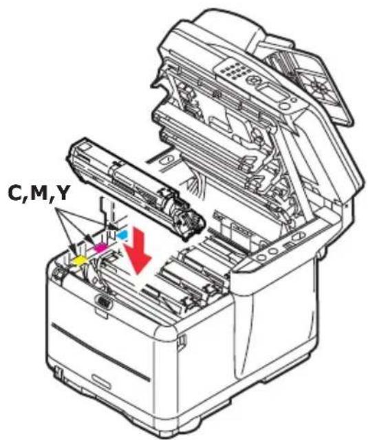 OKI C3530 - FORSIGTIGHED! - 2