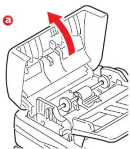 OKI C3530 - .....PAPIRVEJEN I ADF'EN - 1