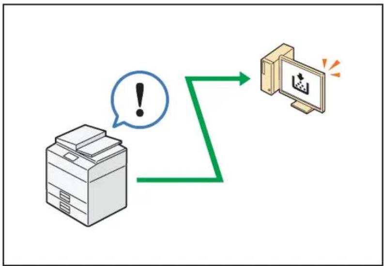 RICOH Aficio MP C3002 - Du kan overvåge og indstille maskinen ved hjælp af en computer - 1