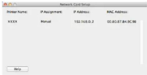 OKI MPS4700mb - Opsætning af netværkskort - 1