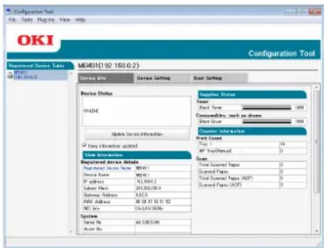 OKI MPS4700mb - Configuration Tool - 1