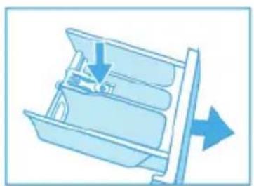 MIDEA MLSF-90G1411 - Limpieza del dispensador de detergente y ranuras - 1