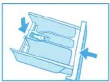 MIDEA MLSF-90G1411 - Limpieza del dispensador de detergente y ranuras - 3