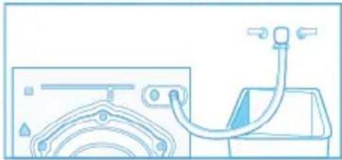 MIDEA MLSF-90G1411 - Conexión de la manguera de entrada - 1