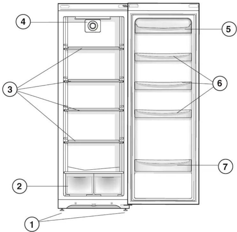 HOTPOINT SDSY 1721 V J - Översiktsvy - 1