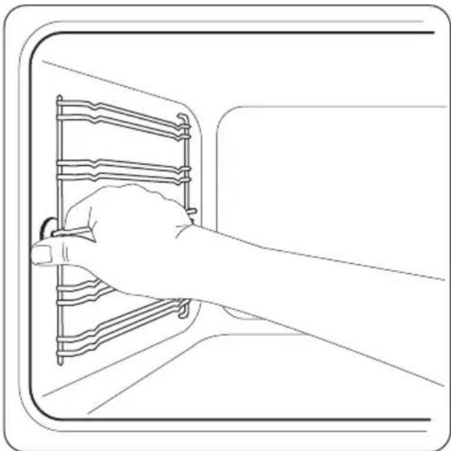 ZANUSSI ZCI67300WA - Udtagning af ovnribber - 1