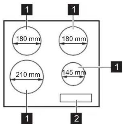 180 mm 180 mm 210 mm 145 mm 1 1 2