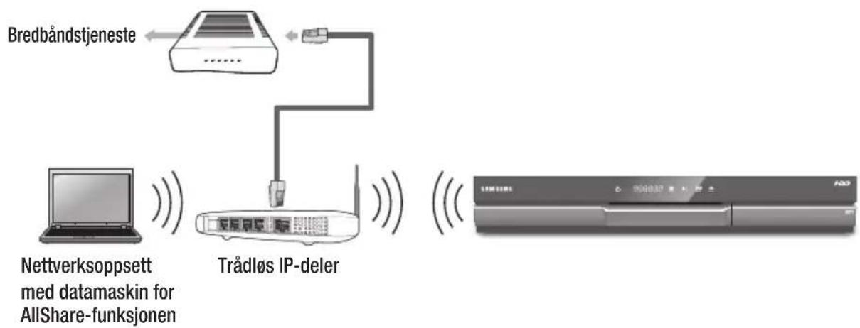 SAMSUNG BD-D8900N - Trådløst nettverk - 1