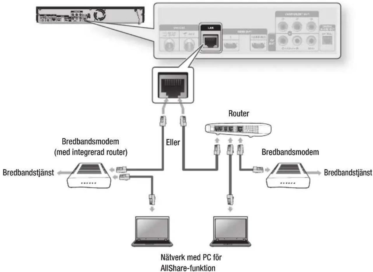 SAMSUNG BD-D8900N - Kabelnätverk - 1