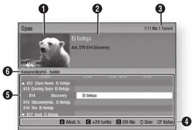 SAMSUNG BD-D8900N - Opasnäytön tarkasteleminen - 2