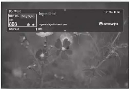 BBC World DTV-8NT Baby Digital Price: 808 What's on Ingen titel 18:12 Sat 15 Km Ingen detaljer informasjon Informasjon
