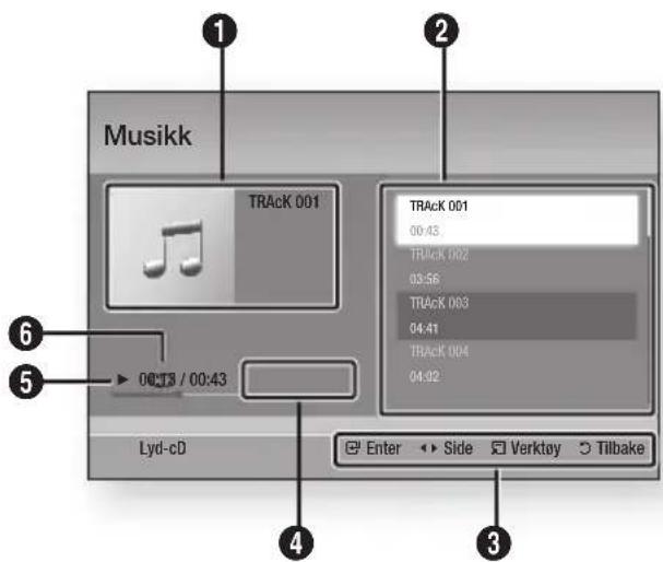 Musikk TRAcK 001 TRAcK 001 00:43 TRAcK 002 03:56 TRAcK 003 04:41 TRAcK 004 04:32 00:43 / 00:43 Lyd-cD Enter Side Verktøy Tilbake