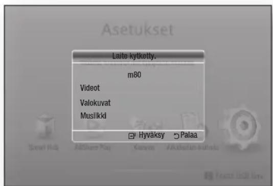 Laite kytketty. m80 Videot Valokuvat Muslikki Hyväksy Palaa